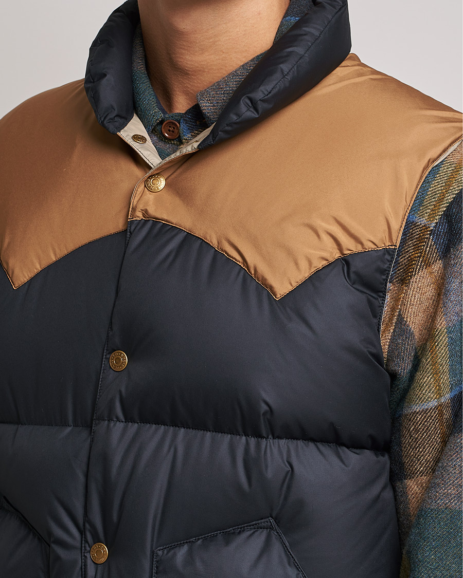 Uomini | Giacche | Nudie Jeans | Kirk Puffer Vest Navy