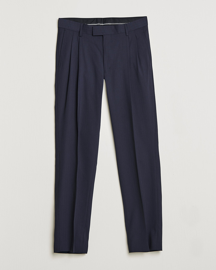 Uomini | Pantaloni | Tiger of Sweden | Trolosa Trouser Light Ink