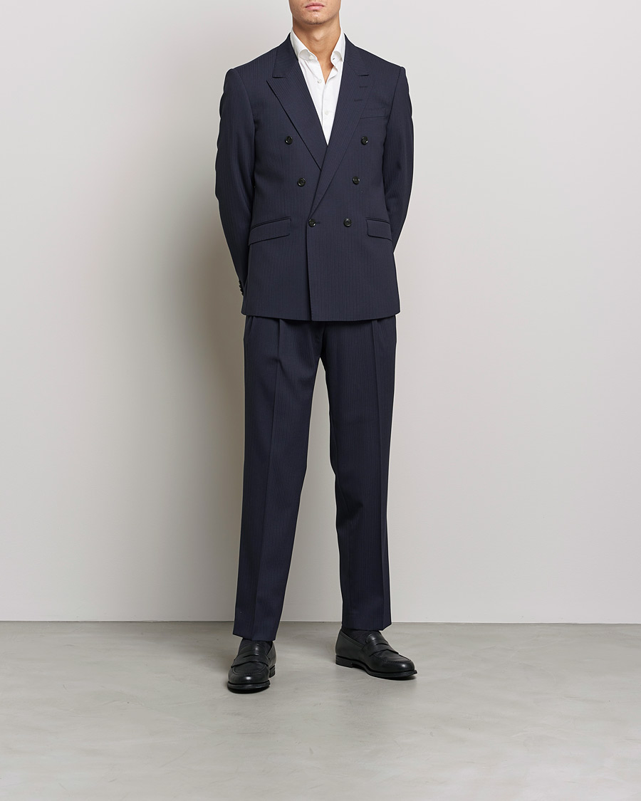 Uomini | Pantaloni | Tiger of Sweden | Trolosa Trouser Light Ink