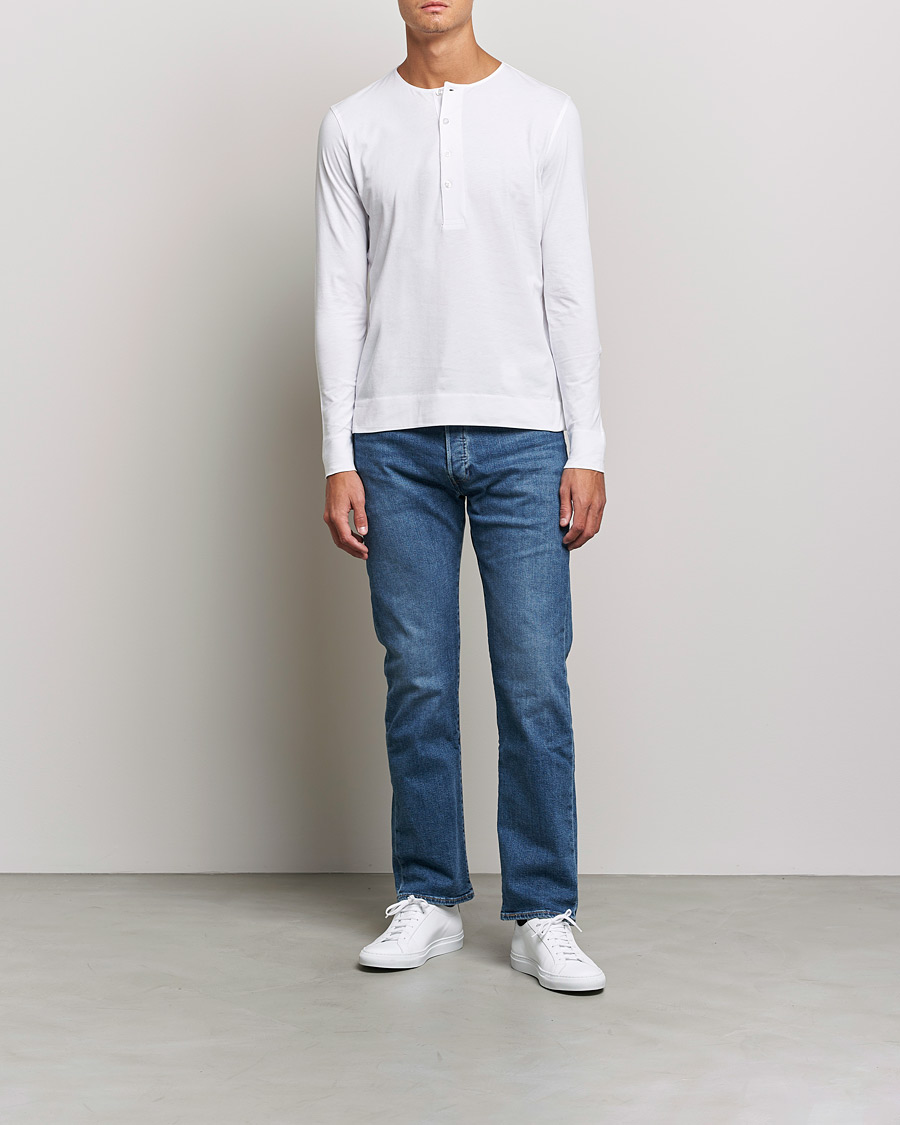 Uomini | T-shirt | Tiger of Sweden | Cappe Organic Cotton Tee Pure White