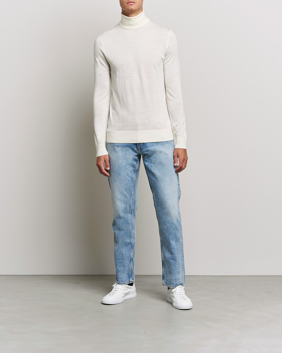 Uomini | Maglieria | Tiger of Sweden | Neville Extra Fine Merino Polo Fever