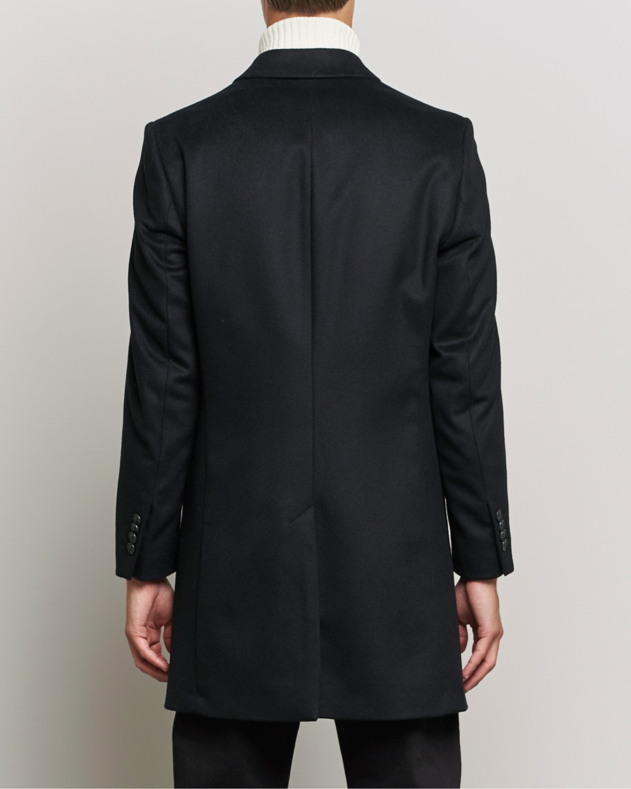 Uomini | Giacche | Tiger of Sweden | Cempsey Wool Cashmere Coat Black