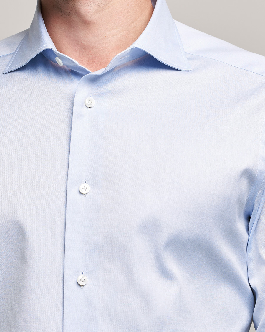 Uomini | Camicie | Zegna | Slim Fit Dress Shirt Light Blue