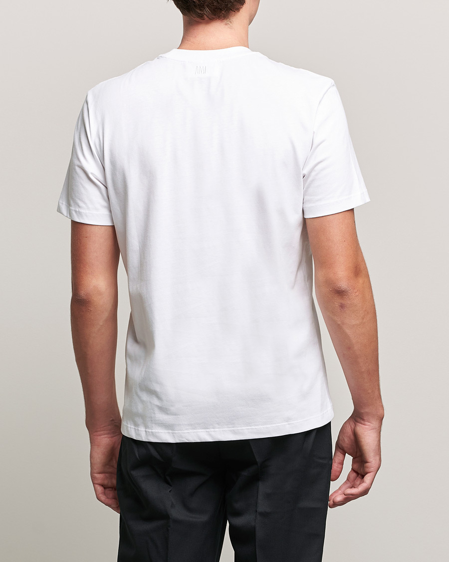 Uomini | T-shirt | AMI | Heart Logo T-Shirt White