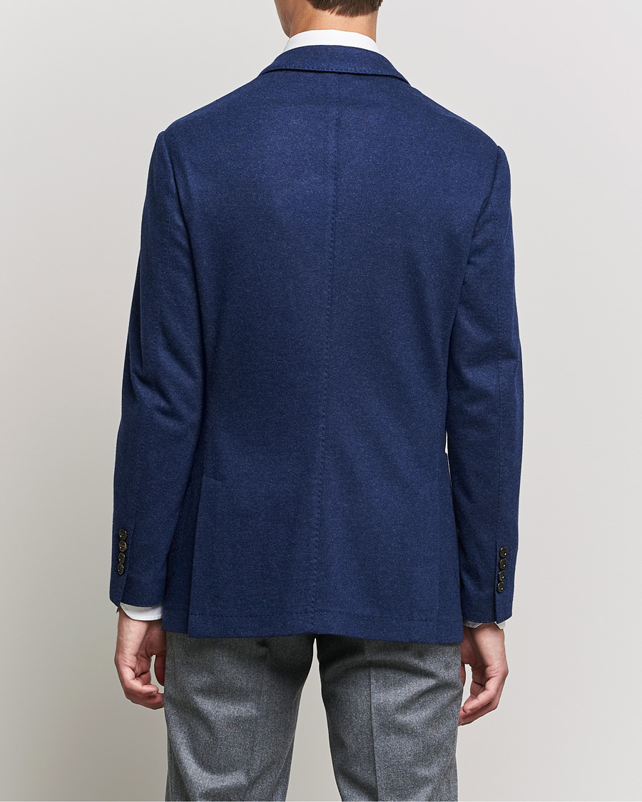 Uomini | Blazers | Brunello Cucinelli | Cashmere Jersey Jacket Dark Blue
