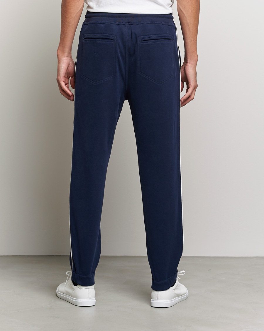 Uomini | Pantaloni | Brunello Cucinelli | Soft Cotton Joggers Cobalt Blue