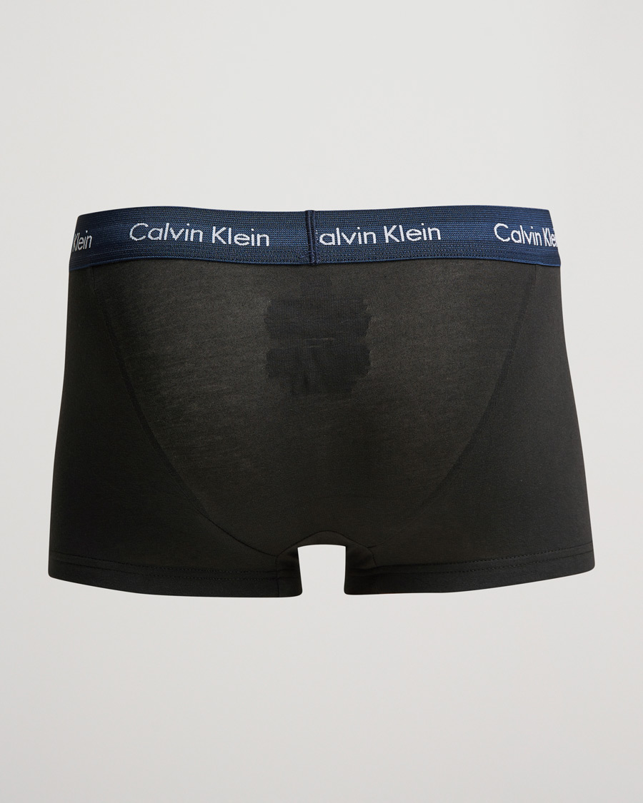 Uomini | Biancheria intima | Calvin Klein | Cotton Stretch 3-Pack Low Rise Trunk Black