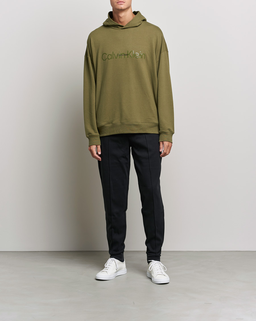 Uomini | Maglieria | Calvin Klein | Loungewear Logo Hoodie Olive