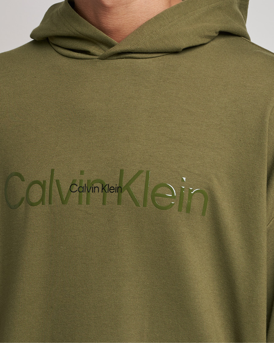 Uomini | Maglieria | Calvin Klein | Loungewear Logo Hoodie Olive