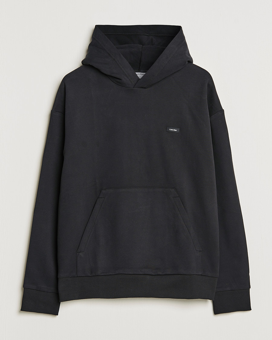 Uomini | Maglieria | Calvin Klein | Cotton Comfort Hoodie Black