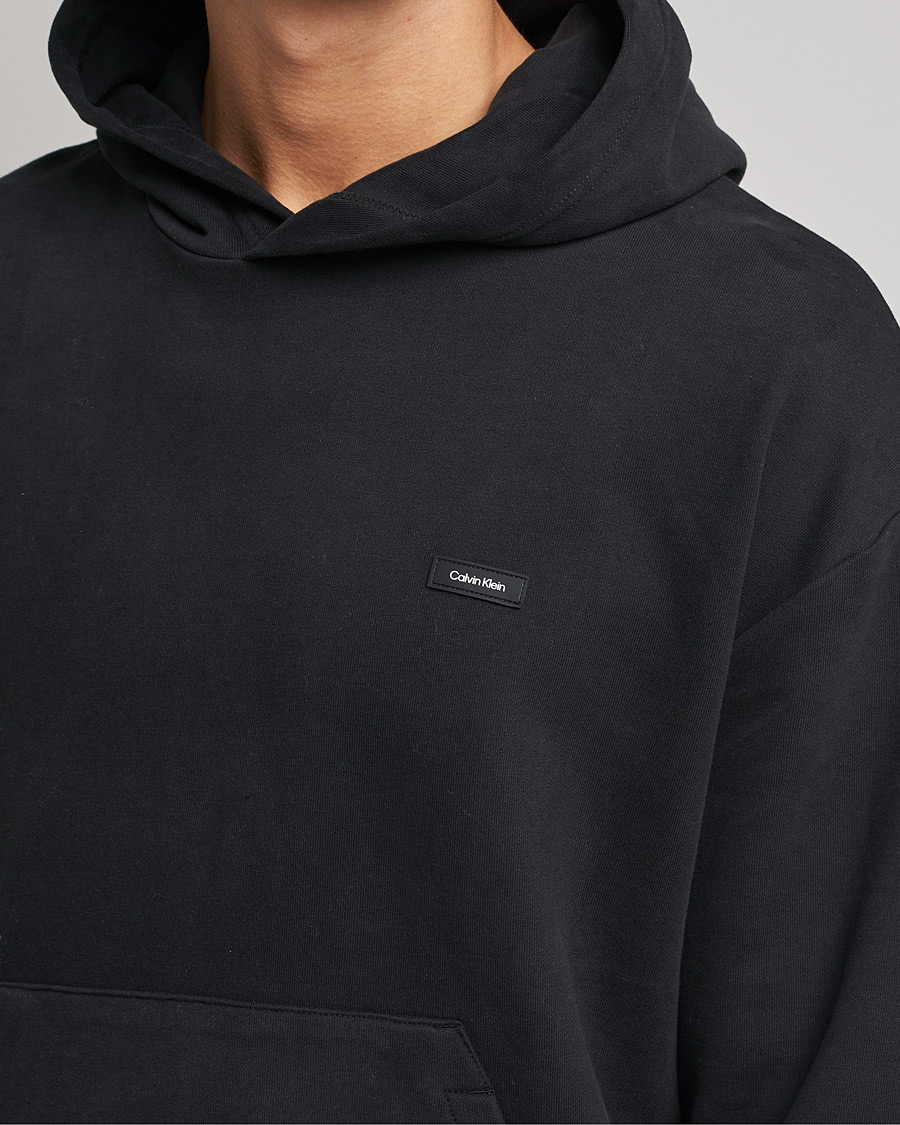 Uomini | Maglieria | Calvin Klein | Cotton Comfort Hoodie Black