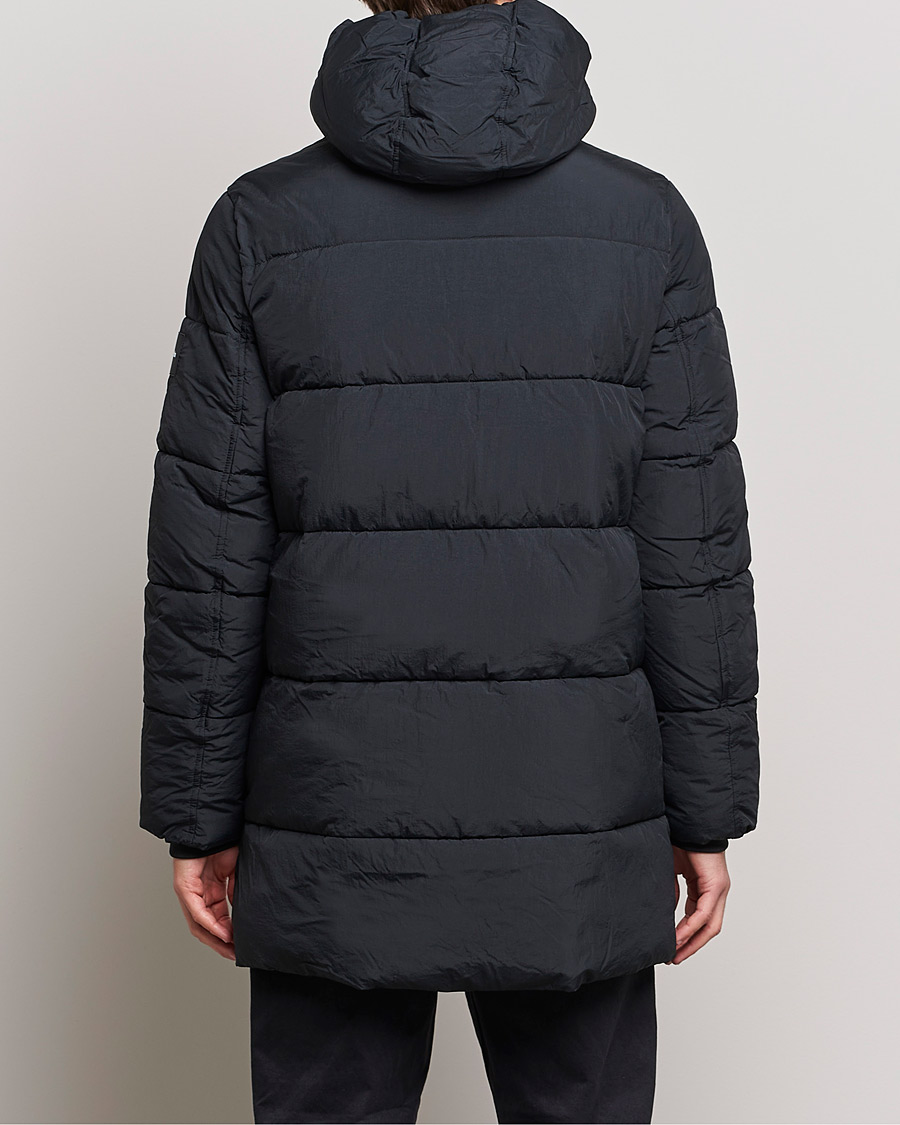 Uomini | Giacche | Calvin Klein | Crinkle Nylon Long Puffer Jacker Black