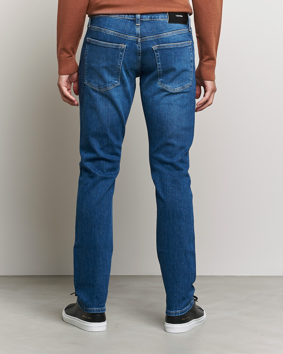 Uomini | Jeans | Calvin Klein | Slim Lewis Stretch Jeans Medium Blue