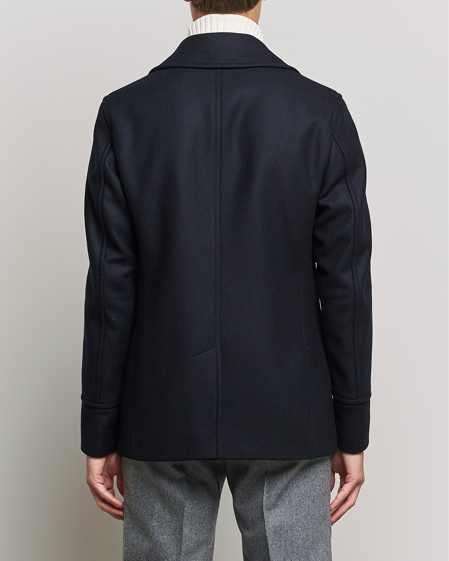 Uomini | Giacche | BOSS BLACK | Hyde Peacoat Dark Blue