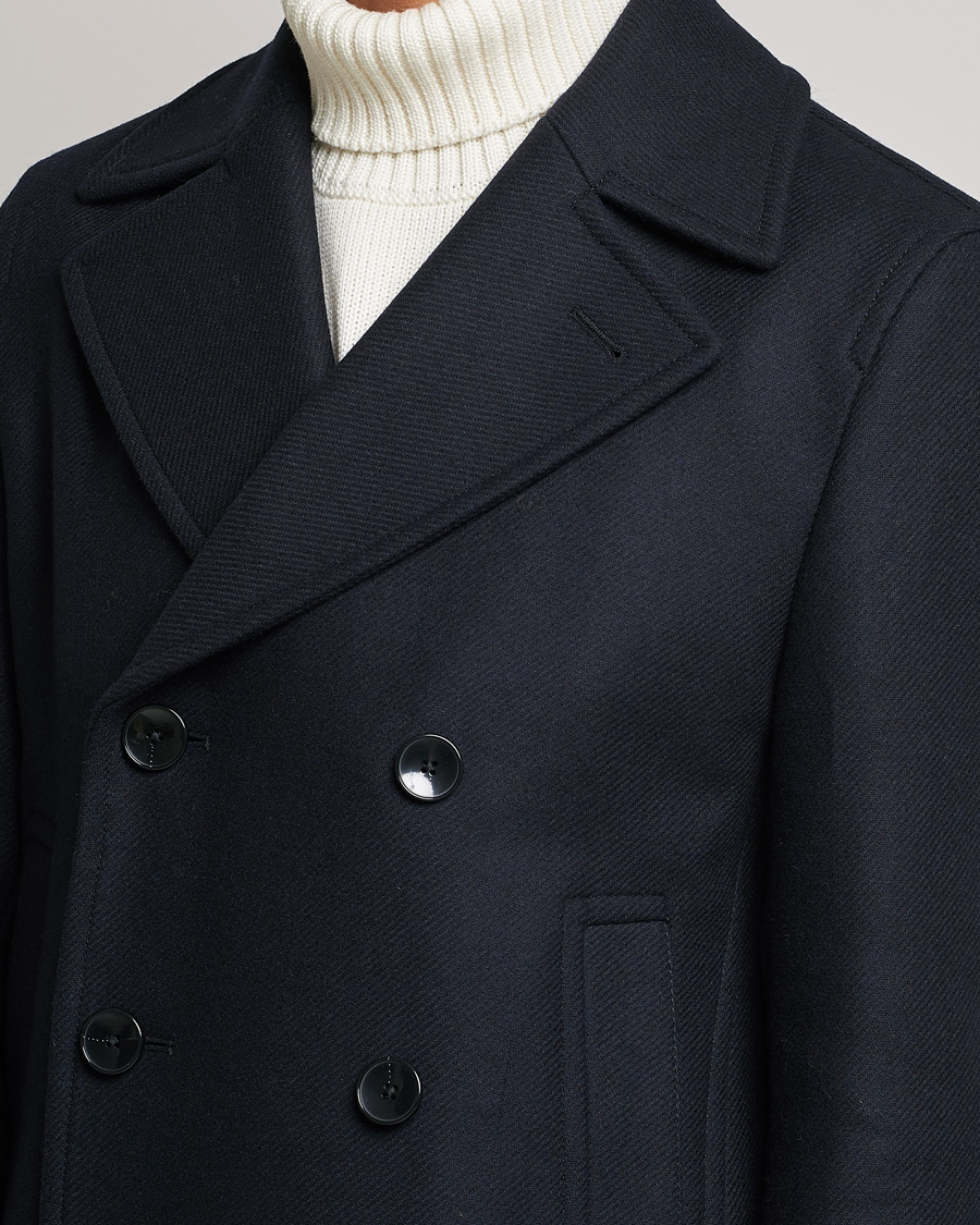 Uomini | Giacche | BOSS BLACK | Hyde Peacoat Dark Blue