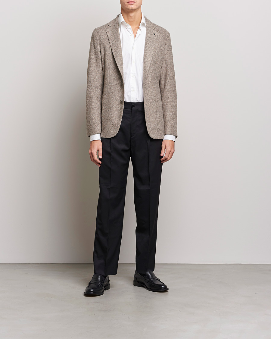 Uomini | Blazers | BOSS BLACK | BOSS Hanry Wool Patch Pocket Blazer Medium Beige