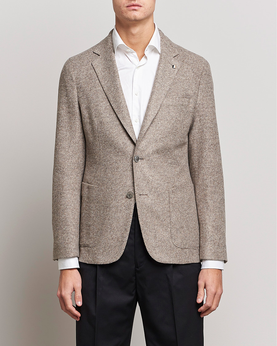 Uomini | Blazers | BOSS BLACK | BOSS Hanry Wool Patch Pocket Blazer Medium Beige