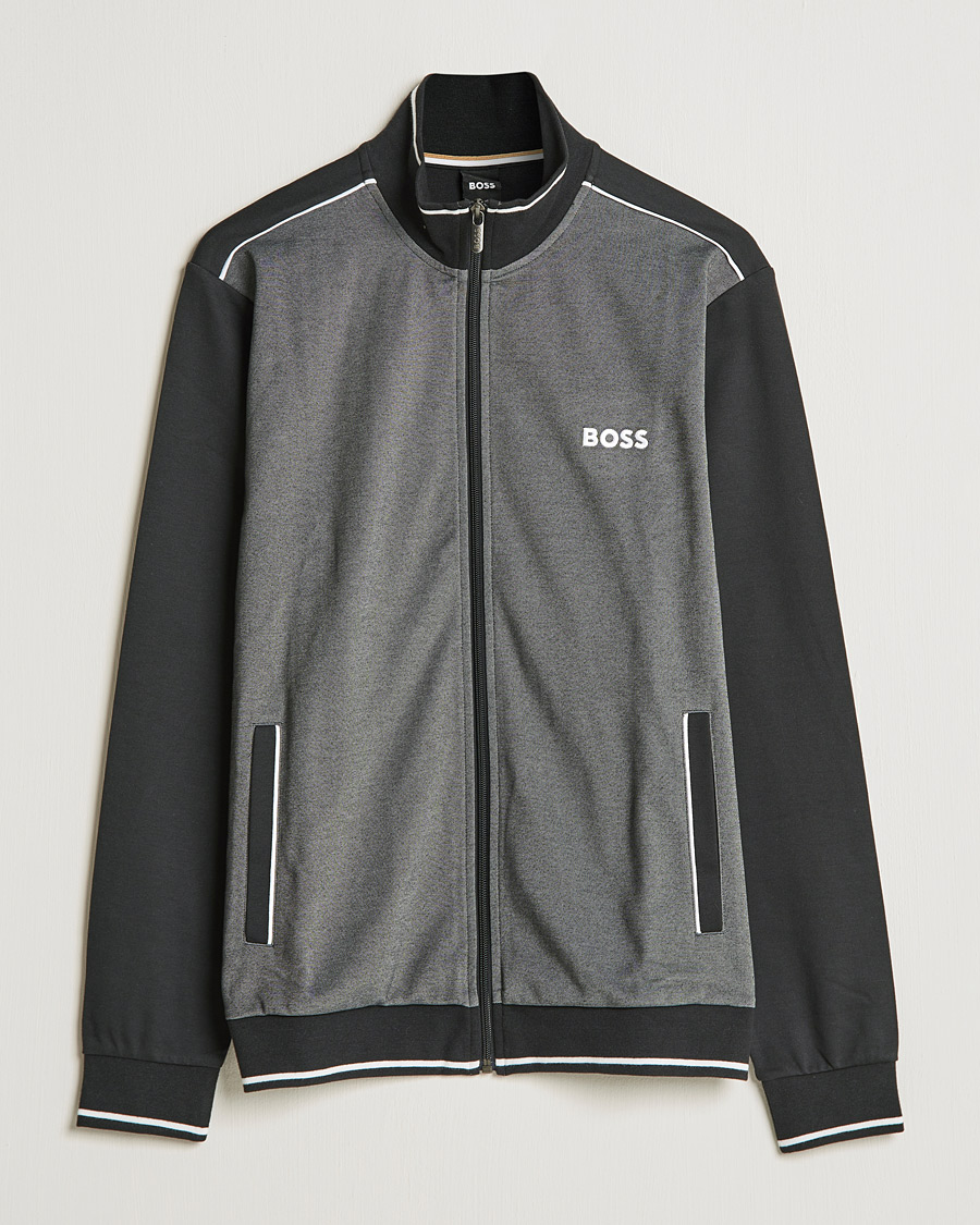 Uomini | Maglieria | BOSS BLACK | Tracksuit Full Zip Jacket Black