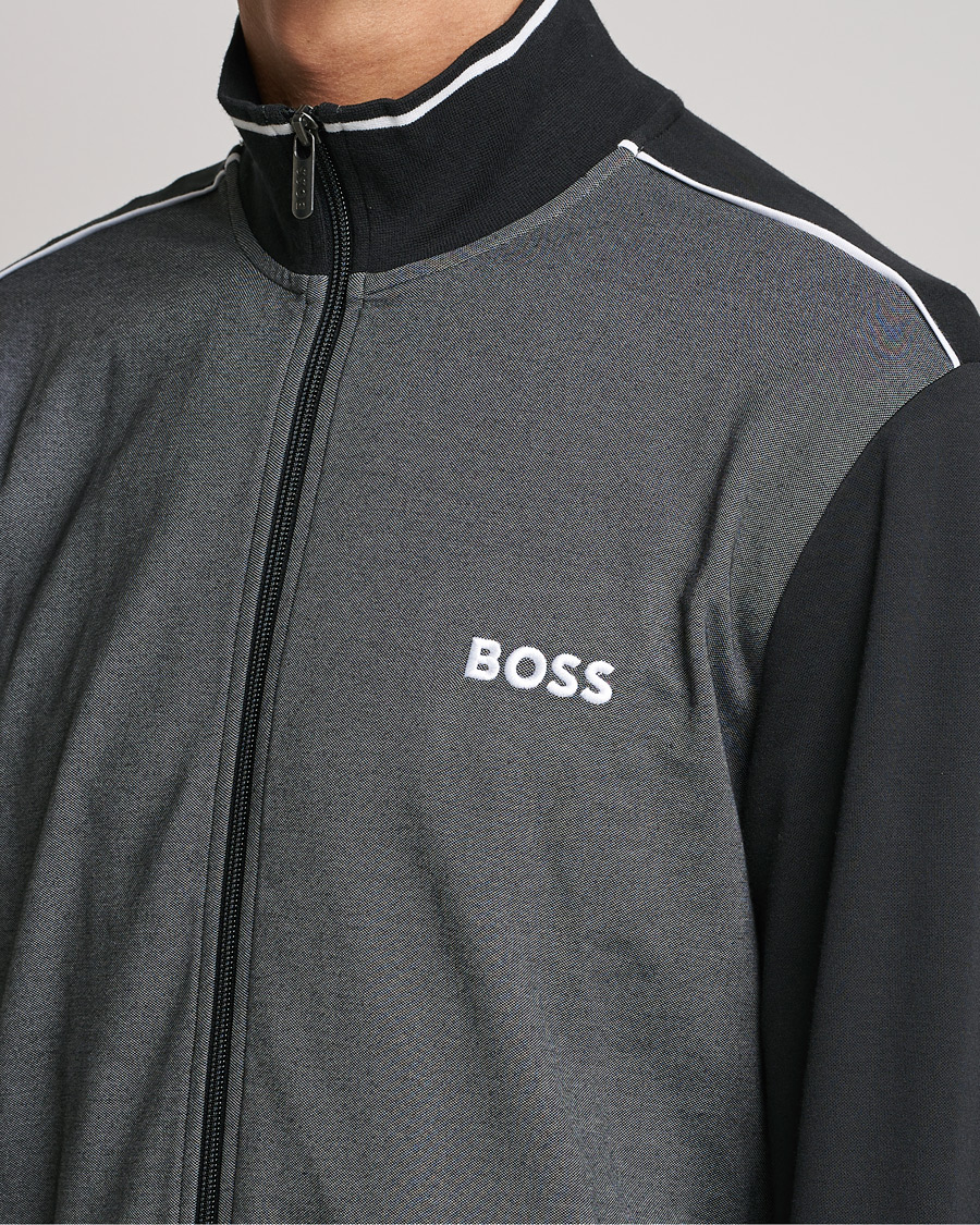 Uomini | Maglieria | BOSS BLACK | Tracksuit Full Zip Jacket Black