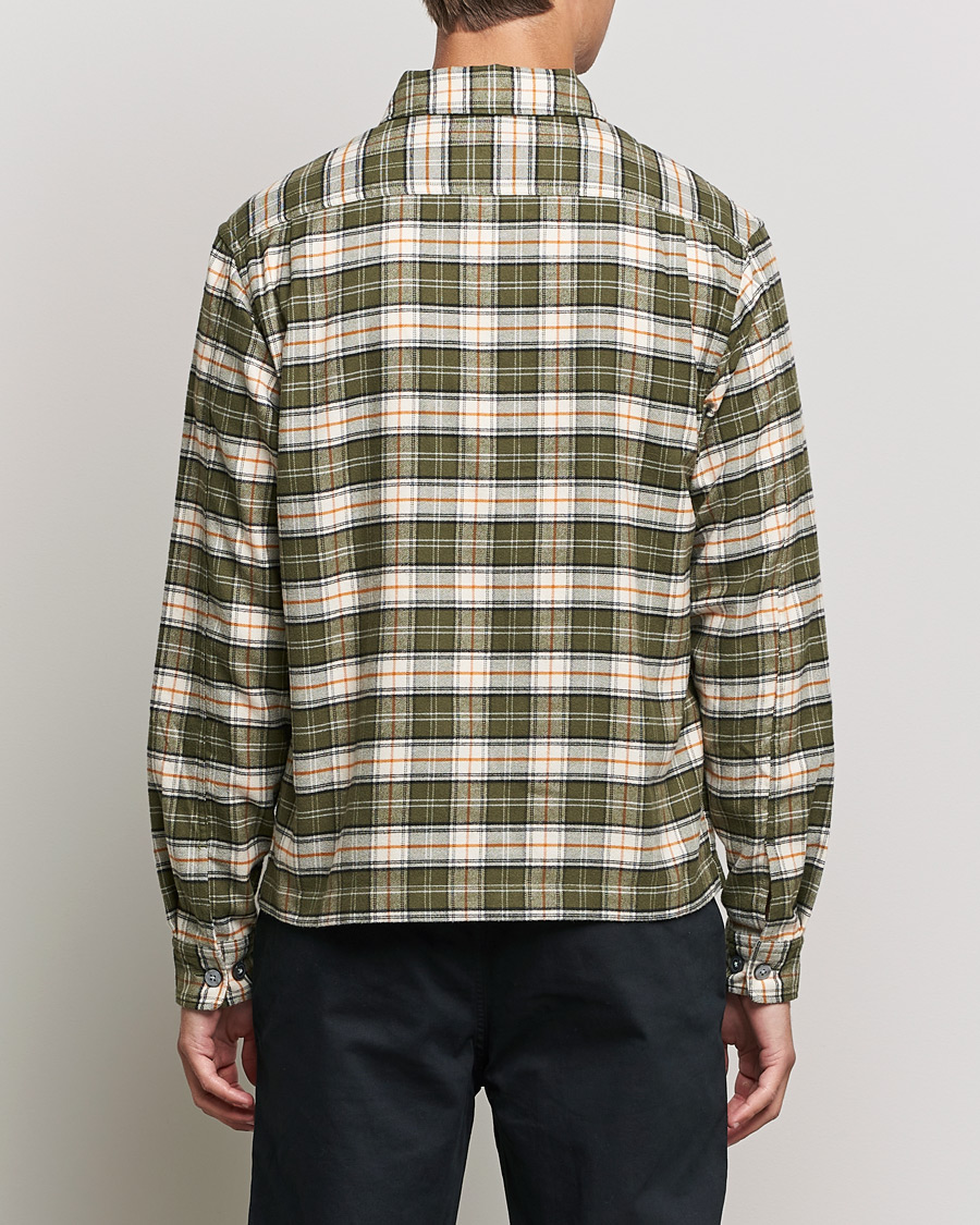 Uomini | Camicie | BOSS BLACK | Nolan Check Flannel Shirt Open Green