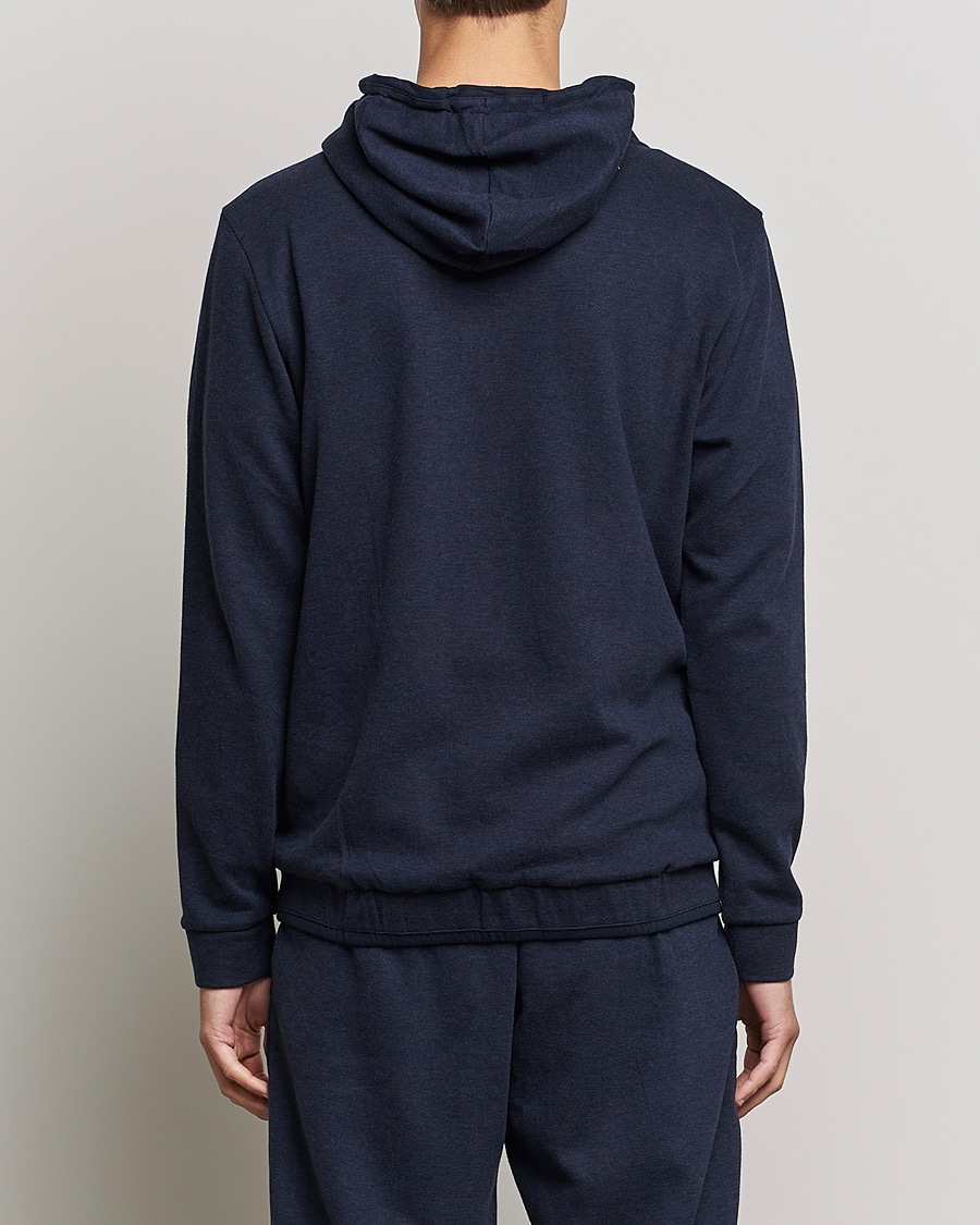 Uomini | Maglieria | BOSS BLACK | Cashmere Full Zip Hoodie Dark Blue