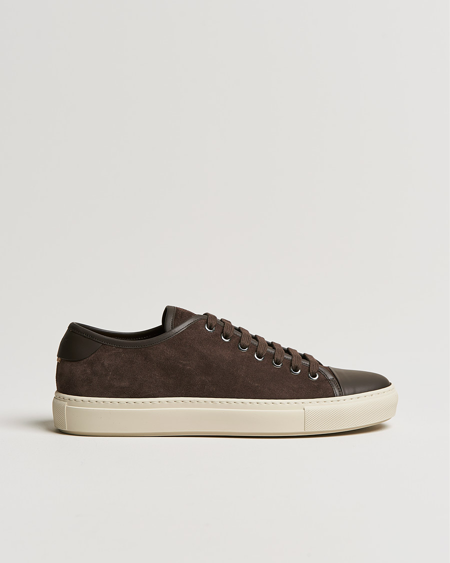 Uomini | BOSS Mirage Suede Sneakers Dark Brown | BOSS BLACK | BOSS Mirage Suede Sneakers Dark Brown