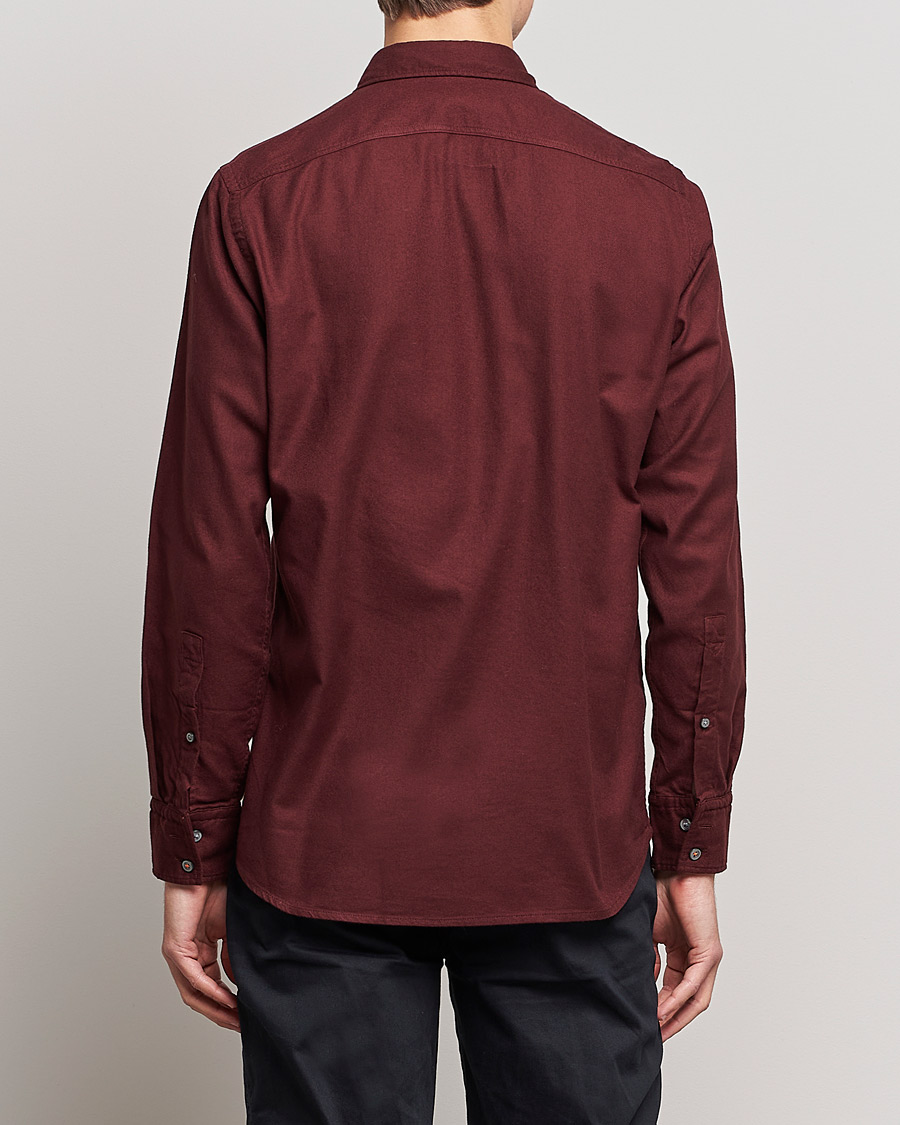 Uomini | Camicie | BOSS ORANGE | Relegant Flannel Shirt Dark Red