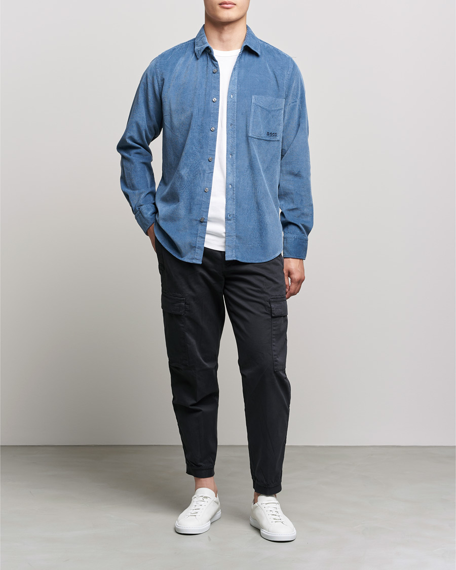 Uomini | Pantaloni | BOSS ORANGE | BOSS Casual Sisla Cargo Pants Black