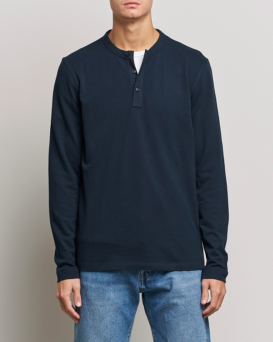 Uomini | Maglieria | BOSS ORANGE | Teetwill Henley Dark Blue