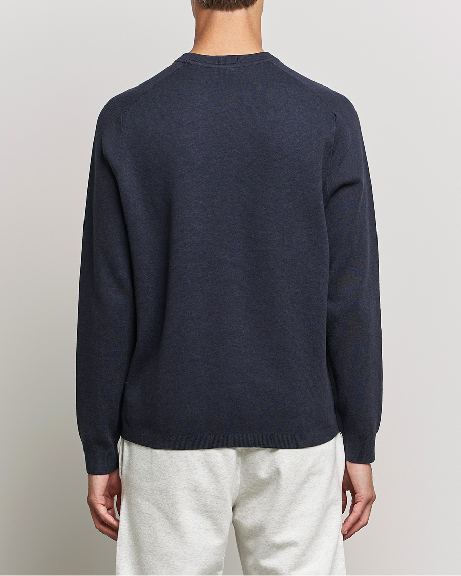 Uomini | Maglieria | BOSS GREEN | Zarlim Hybrid Sweatshirt Dark Blue