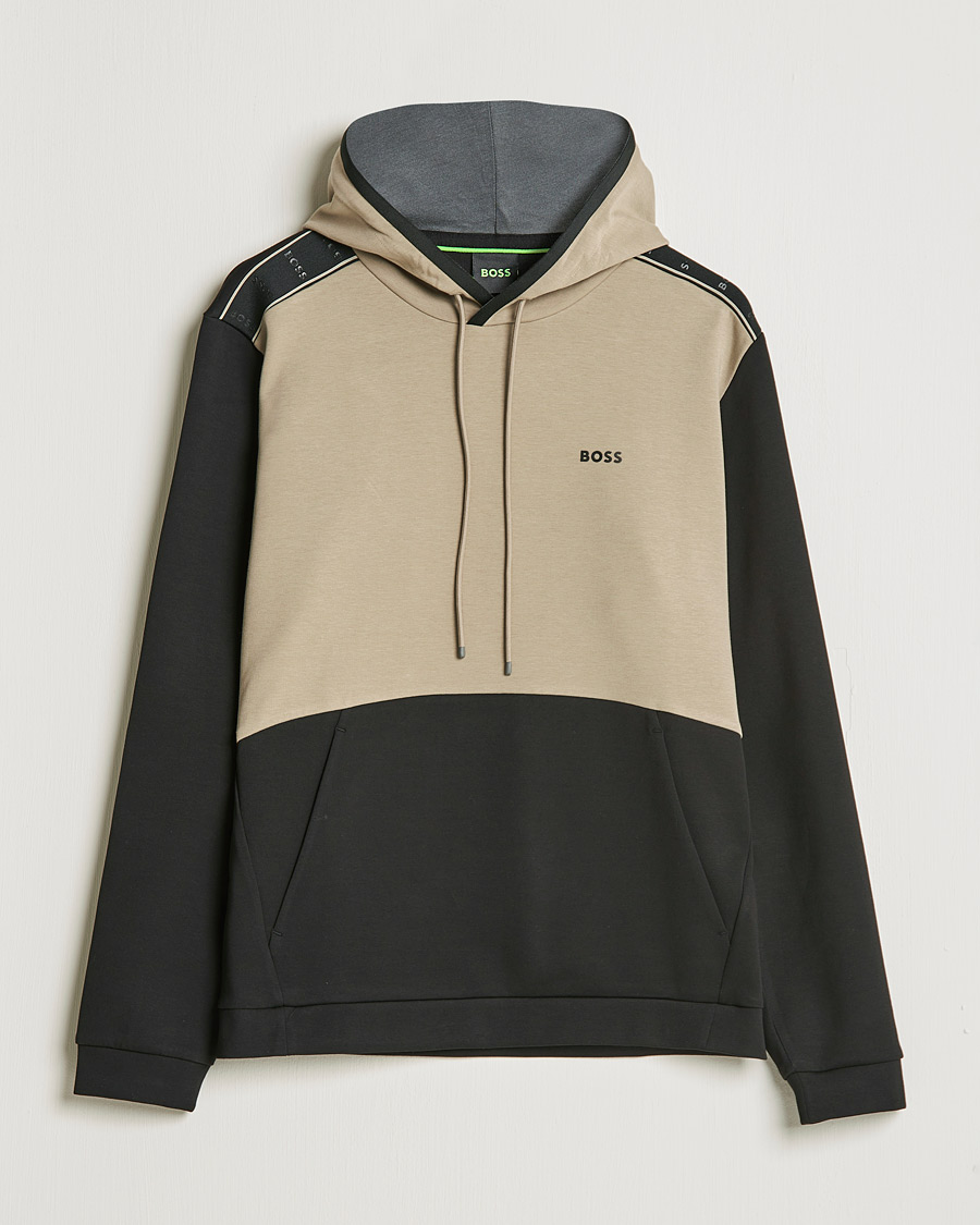 Uomini | Maglieria | BOSS GREEN | Soody Hoodie Black