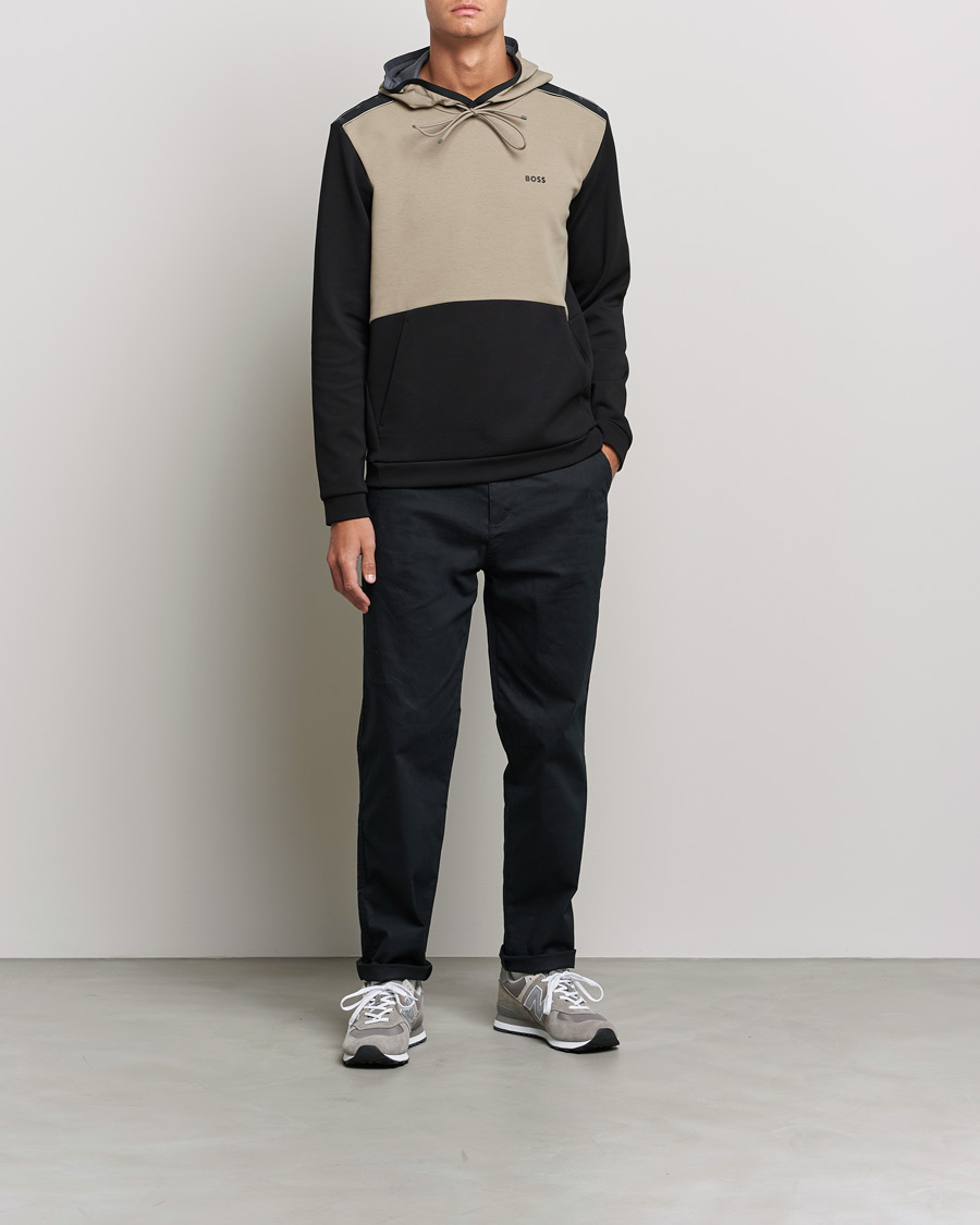 Uomini | Maglieria | BOSS GREEN | Soody Hoodie Black