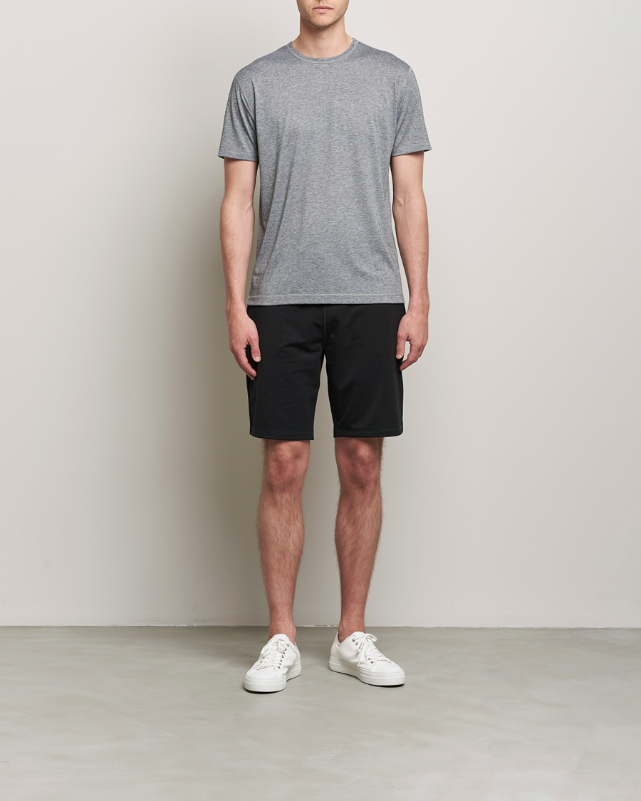 Uomini | Pantaloncini | Sunspel | Active Shorts Black