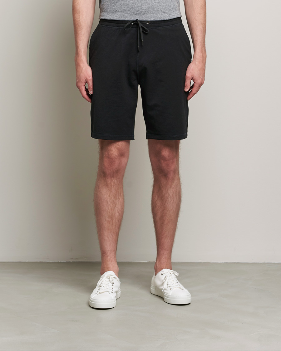 Uomini | Pantaloncini | Sunspel | Active Shorts Black