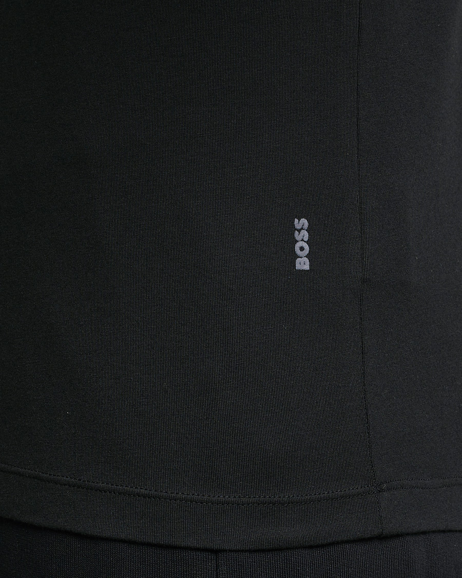 Uomini | T-shirt | BOSS BLACK | 2-Pack Crew Neck Slim Fit T-Shirt Black