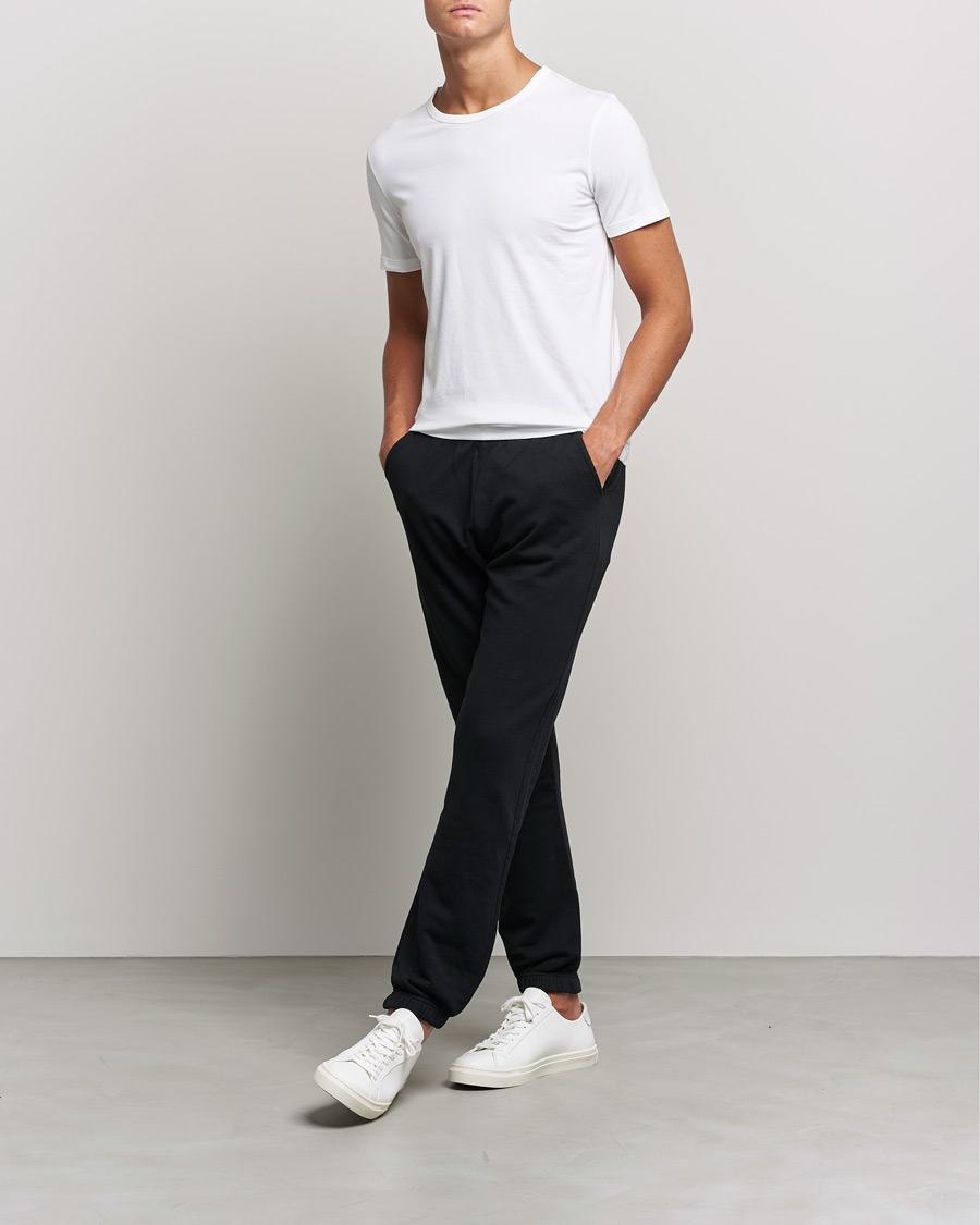 Uomini | T-shirt | BOSS BLACK | 2-Pack Crew Neck Slim Fit T-Shirt White