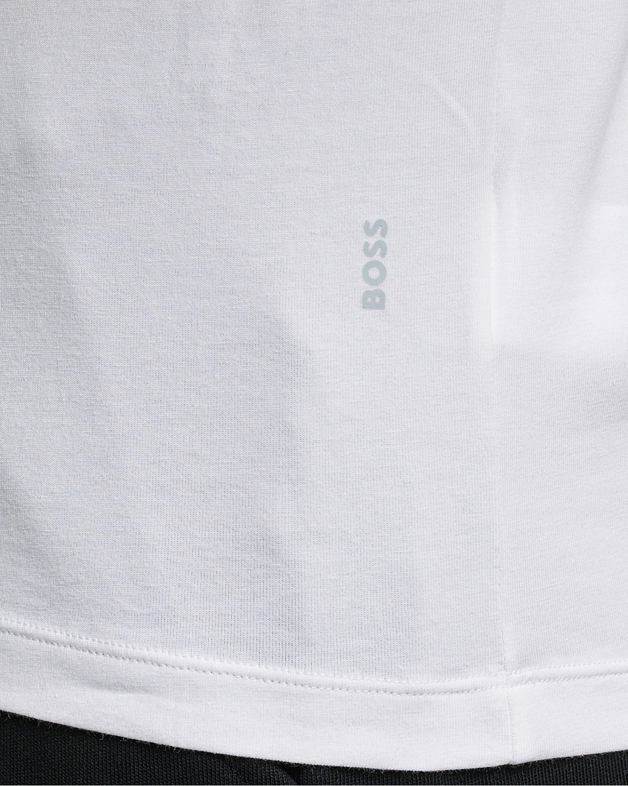 Uomini | T-shirt | BOSS BLACK | 2-Pack Crew Neck Slim Fit T-Shirt White