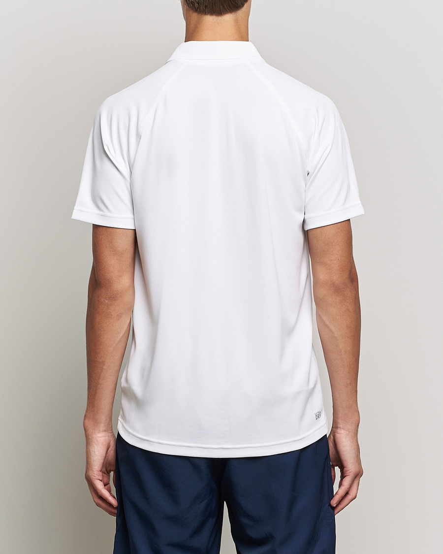 Uomini | Polo | Lacoste Sport | Performance Ribbed Collar Polo White
