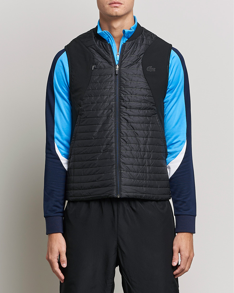 Uomini | Giacche | Lacoste Sport | Reversible Performance Vest Black/Blue