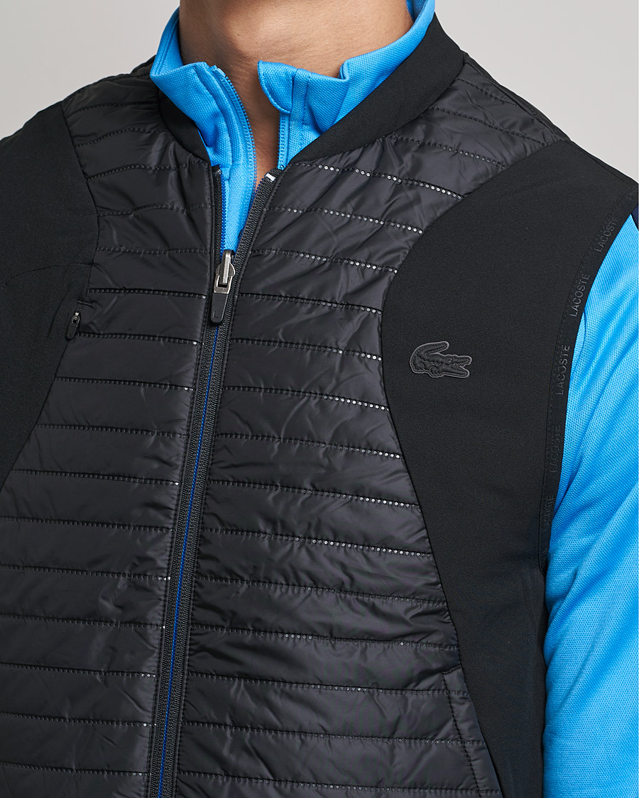 Uomini | Giacche | Lacoste Sport | Reversible Performance Vest Black/Blue
