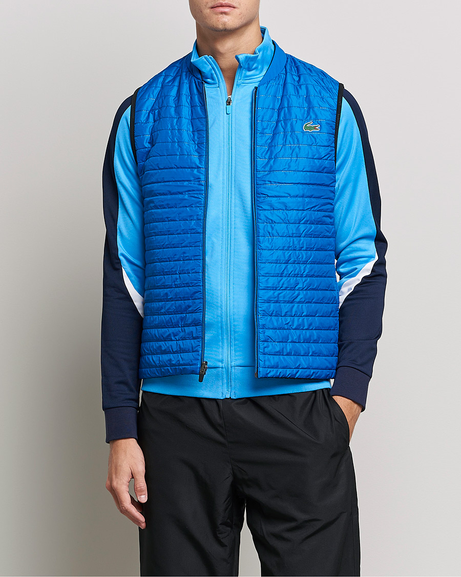 Uomini | Giacche | Lacoste Sport | Reversible Performance Vest Black/Blue