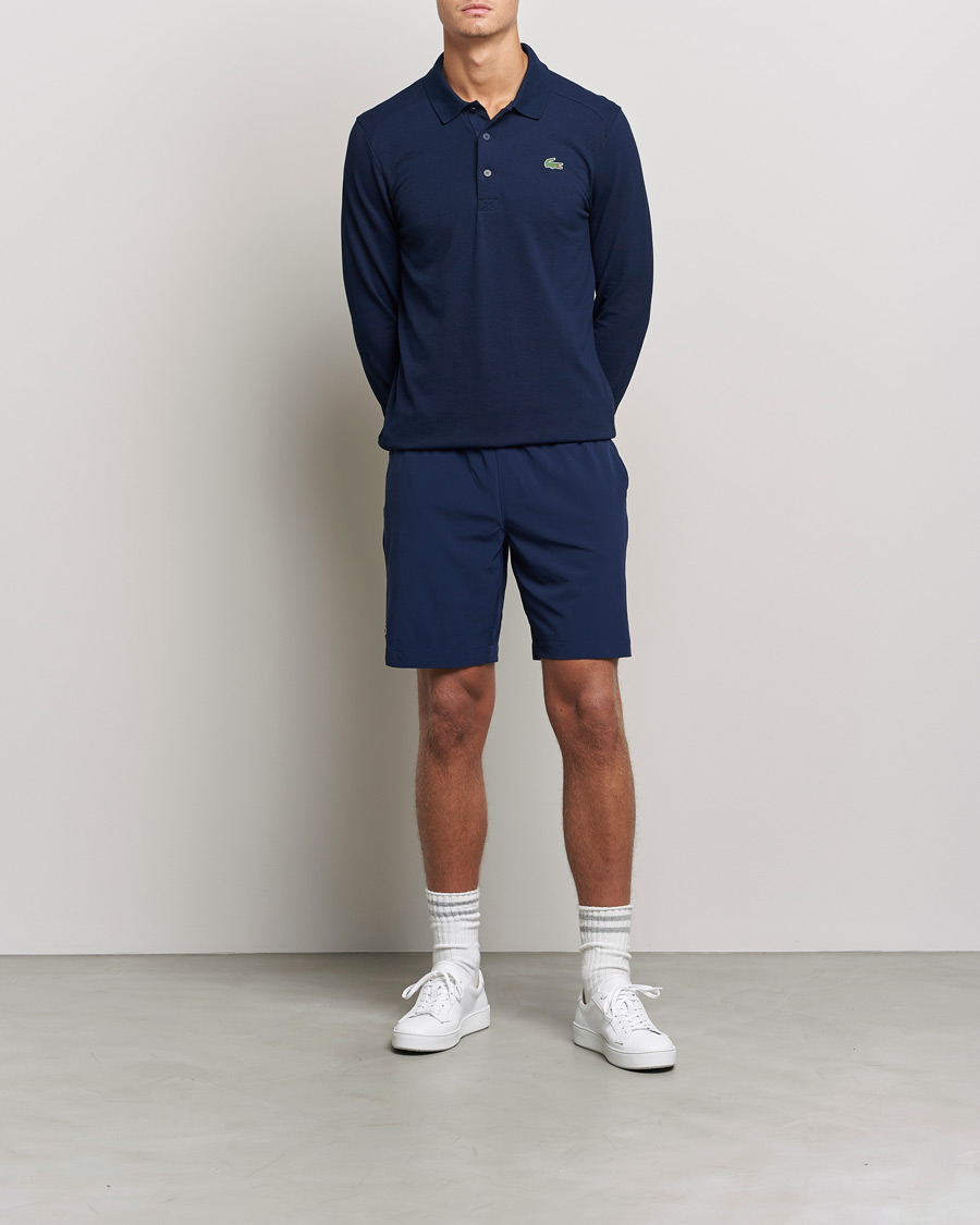 Uomini | Pantaloncini | Lacoste Sport | Performance Shorts Navy/White
