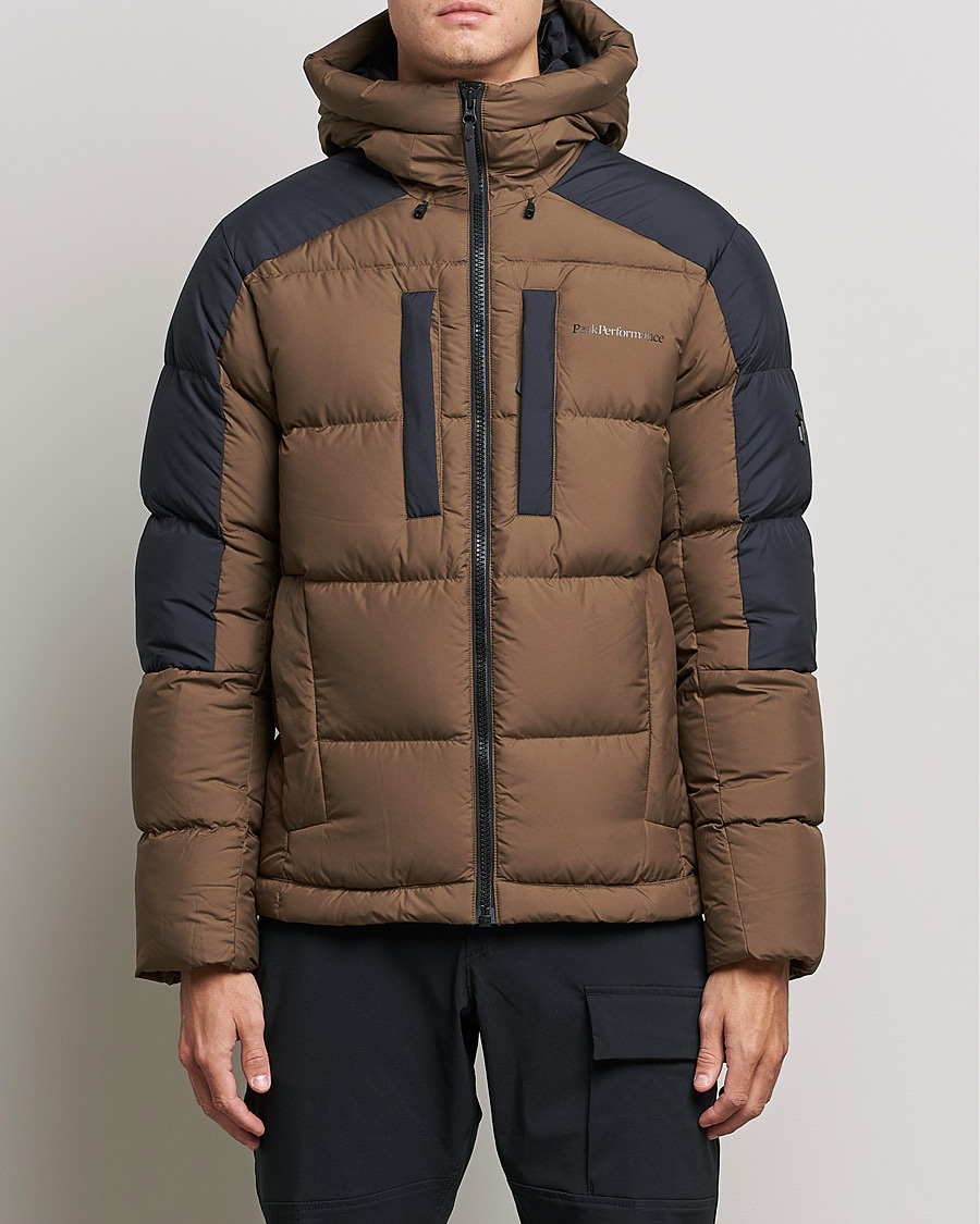 Uomini | Giacche | Peak Performance | Rivel Down Seasonal Hooded Jacket Woody Black