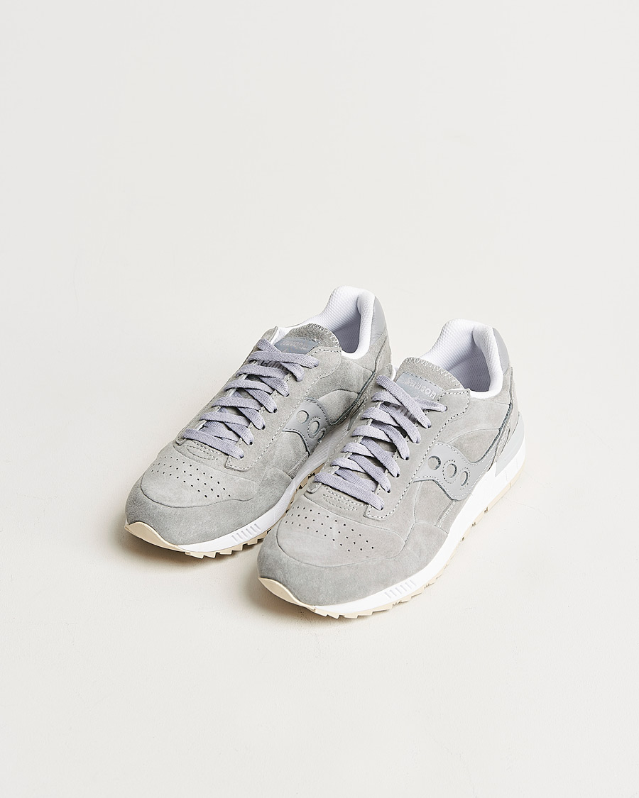 Uomini | Saucony Shadow 5000 Full Suede Sneaker Grey | Saucony | Shadow 5000 Full Suede Sneaker Grey