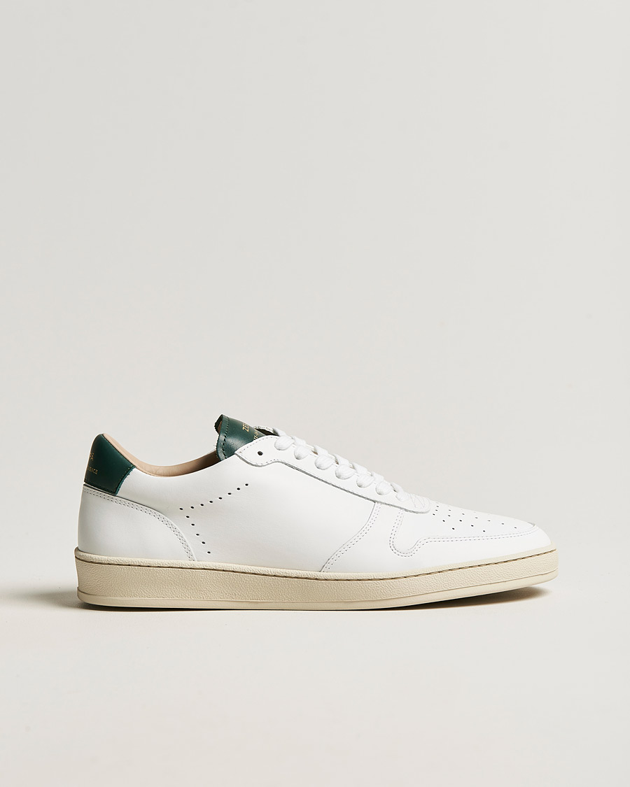 Uomini | Zespà ZSP23 APLA Leather Sneakers Vert Sombre | Zespà | ZSP23 APLA Leather Sneakers Vert Sombre