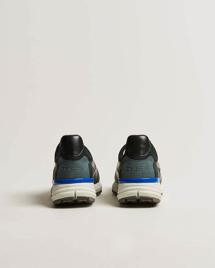 Uomini | Zespà ZSP Trail Outdoor Textile Sneakers Black/Anthracite | Zespà | ZSP Trail Outdoor Textile Sneakers Black/Anthracite