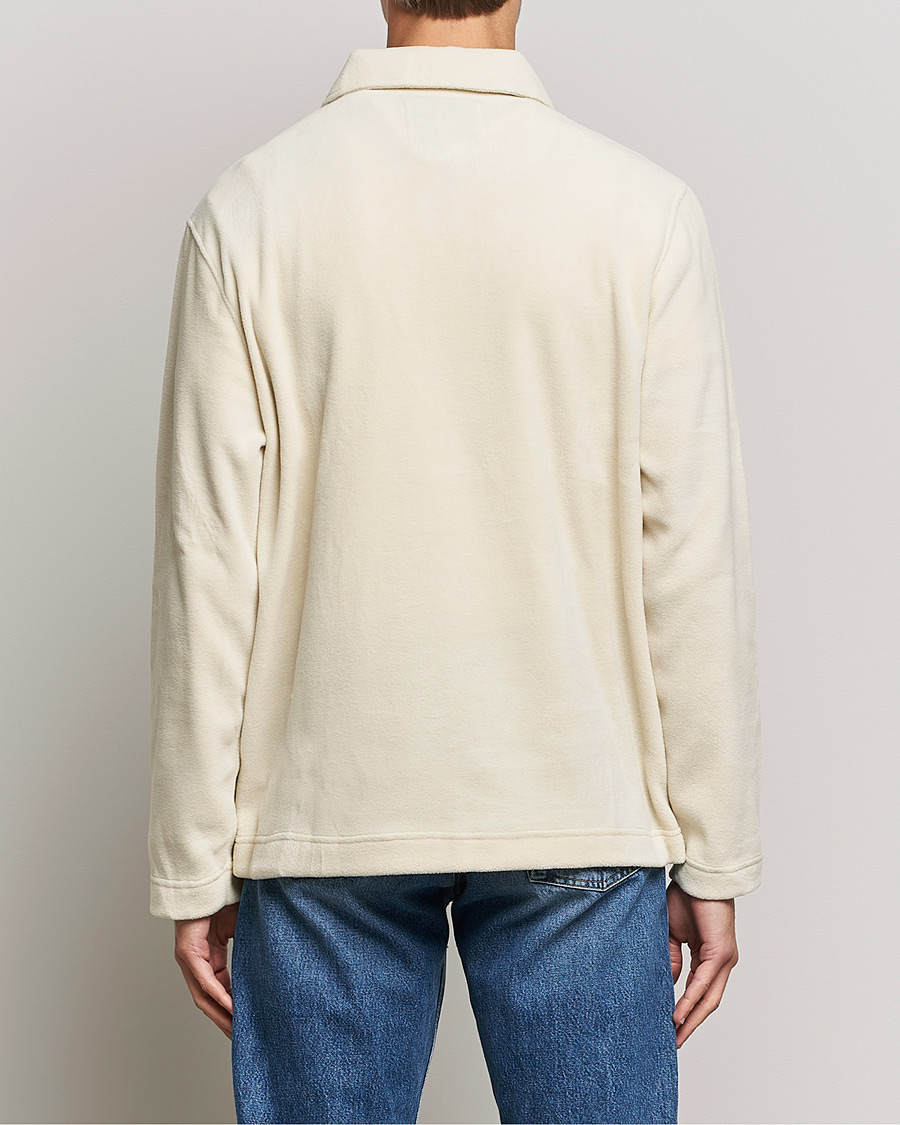 Uomini | Maglieria | NN07 | Vinny Micro Fleece Polo Ecru