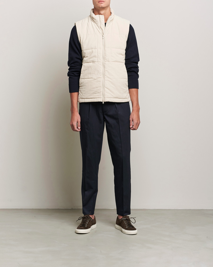 Uomini | Gilet | NN07 | Verve Primaloft Vest Ecru