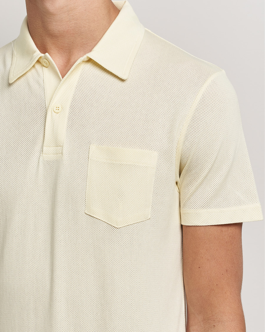 Uomini | Polo | Sunspel | Riviera Polo Shirt Lemon