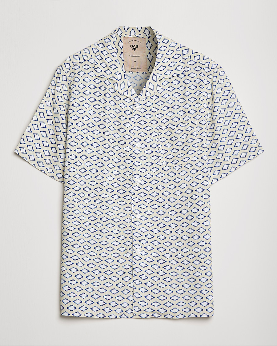 Uomini | Camicie | OAS | Viscose Resort Short Sleeve Shirt La Place